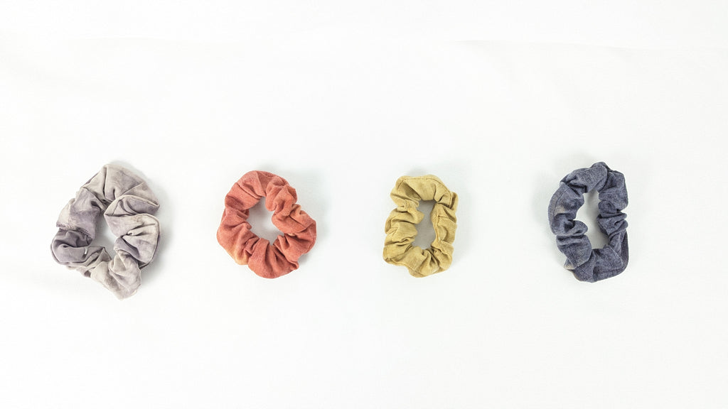 CottonScrunchies- Naturally dyed